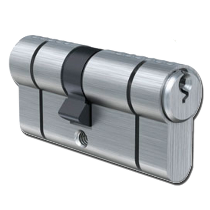 EVVA A5 Snap Resistant Euro Double Cylinder (PBP) 82mm 36-46 31-10-41 Keyed To Differ - Nickel Plated