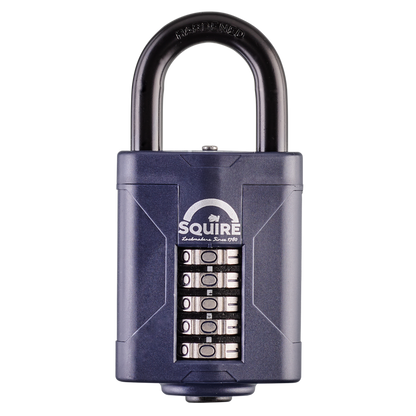 SQUIRE CP60 Series Recodable 60mm Combination Padlock Open Shackle Pro - Black