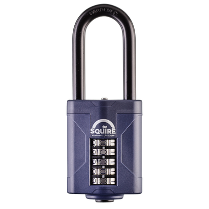 SQUIRE CP60 Series Recodable 60mm Combination Padlock Long Shackle Pro - Black