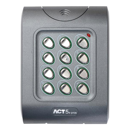 ACT ACT5e Prox Digital Keypad & Proximity Reader Black - Grey