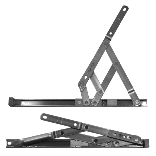 SECURISTYLE Defender Restricted Friction Hinge Side Hung 13mm 300mm 12 Inch Left Handed - Stainless Steel