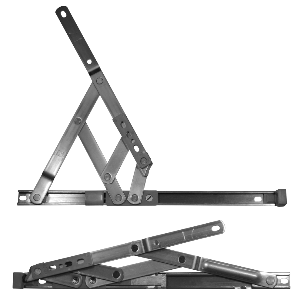 SECURISTYLE Defender Restricted Friction Hinge Side Hung 13mm 300mm 12 Inch Right Handed - Stainless Steel