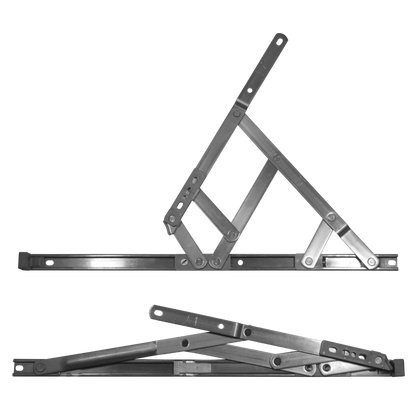 SECURISTYLE Defender Restricted Friction Hinge Side Hung 13mm 400mm 16 Inch Left Handed - Stainless Steel