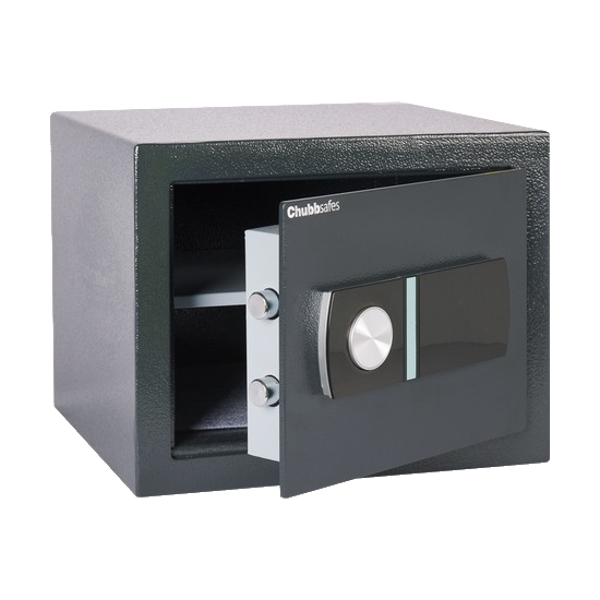 CHUBBSAFES AlphaPlus Safe &pound;3K Rated 2E 270mm X 350mm x 345 22Kg - Dark Grey