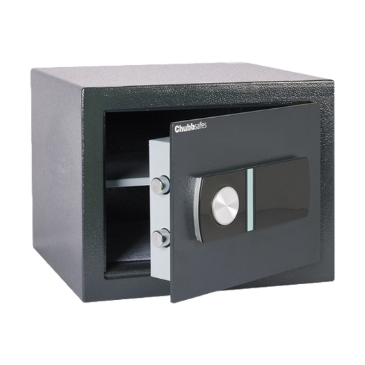 CHUBBSAFES AlphaPlus Safe &pound;3K Rated 2E 270mm X 350mm x 345 22Kg - Dark Grey