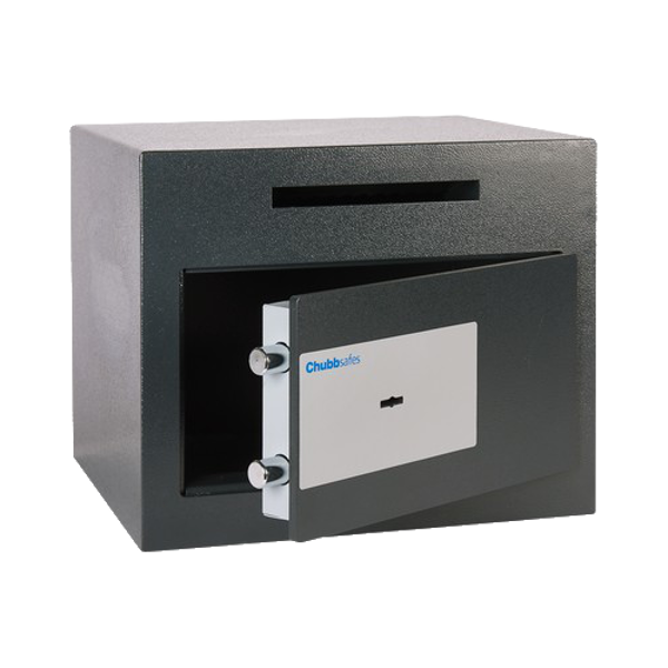 CHUBBSAFES Sigma Deposit Safe £1.5K Rated 1K 305mm X 375mm x 350 27Kg - Dark Grey