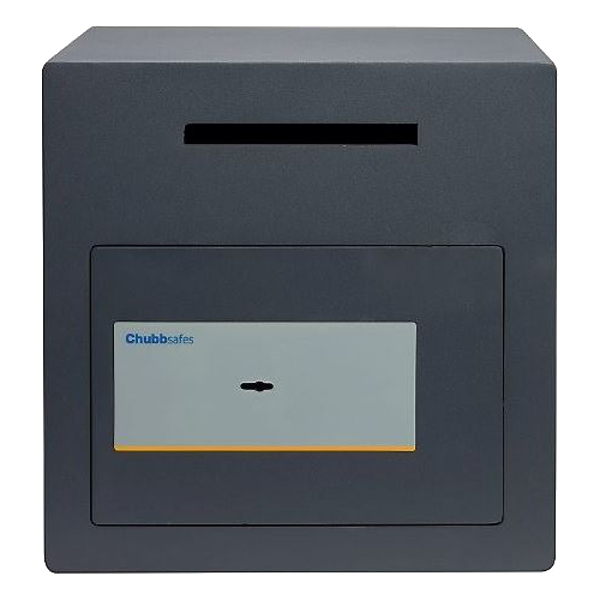 CHUBBSAFES Sigma Deposit Safe £1.5K Rated 2K 375mm X 375mm x 350 33Kg - Dark Grey