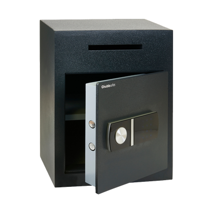 CHUBBSAFES Sigma Deposit Safe £1.5K Rated 3E 475mm X 375mm x 350 38Kg - Dark Grey