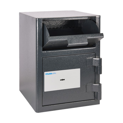 CHUBBSAFES Omega Deposit Safe £3K Rated 1K 455mm X 340mm x 380 54Kg - Dark Grey