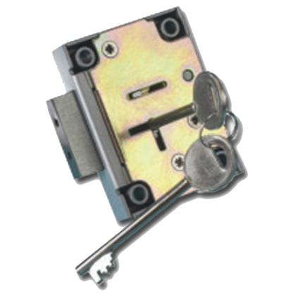 WALSALL LOCKS ACE S1311 7 Lever Safe Lock Non Key Retaining - Grey