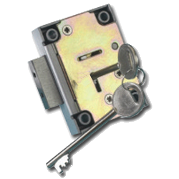 WALSALL LOCKS ACE S1311 7 Lever Safe Lock Key Retaining - Grey