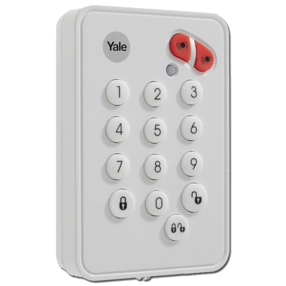 YALE EF-SD Easy Fit Wirefree Keypad 15 Button - White