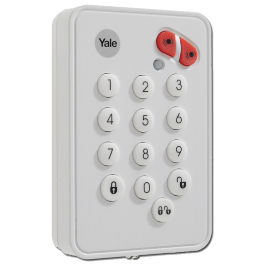 YALE EF-SD Easy Fit Wirefree Keypad 15 Button - White