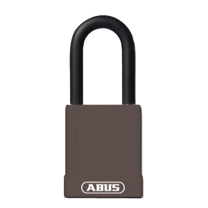 ABUS 74 Series Lock Out Tag Out Coloured Aluminium Padlock Brown