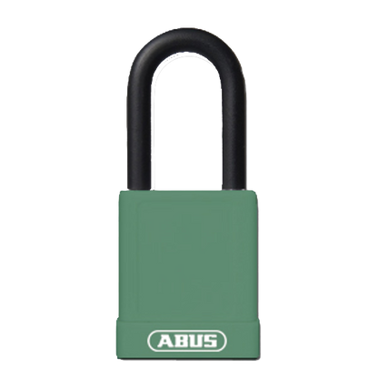 ABUS 74 Series Lock Out Tag Out Coloured Aluminium Padlock Green