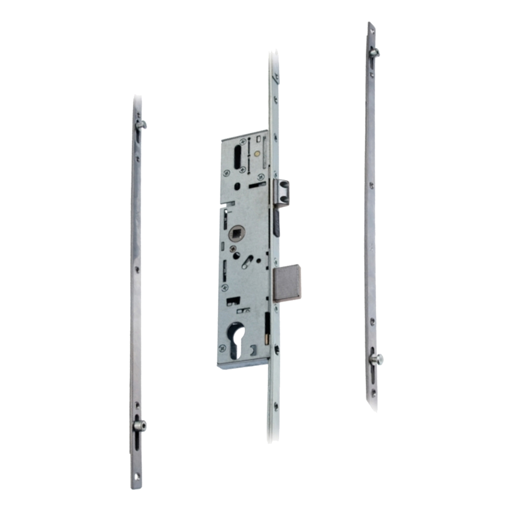 ERA 6135 / 9135 Lever Operated Latch & Dead - 2 Adjustable Rollers & Mushrooms (UPVC Door) Takes Euro Cylinder