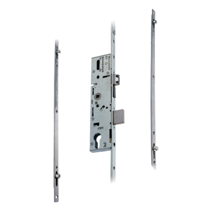 ERA 6135 / 9135 Lever Operated Latch & Dead - 2 Adjustable Rollers & Mushrooms (UPVC Door) Takes Euro Cylinder