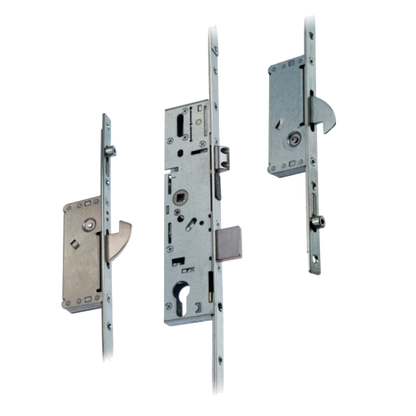 ERA 6735 / 9735 Lever Operated Latch & Dead - 2 Adjustable Hooks & Rollers (UPVC Door) Takes Euro Cylinder