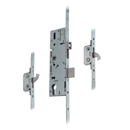 ERA 6345 / 9345 Lever Operated Latch & Dead - 2 Adjustable Hooks (Timber Door) Takes Euro Cylinder