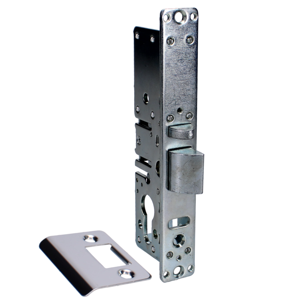 ALPRO Euro Mortice Deadlatch Case Right Handed 25mm Backset - Satin Anodised Aluminium