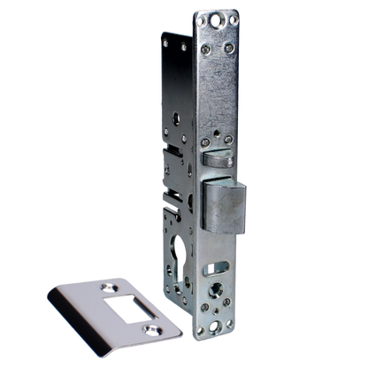 ALPRO Euro Mortice Deadlatch Case Right Handed 25mm Backset - Satin Anodised Aluminium