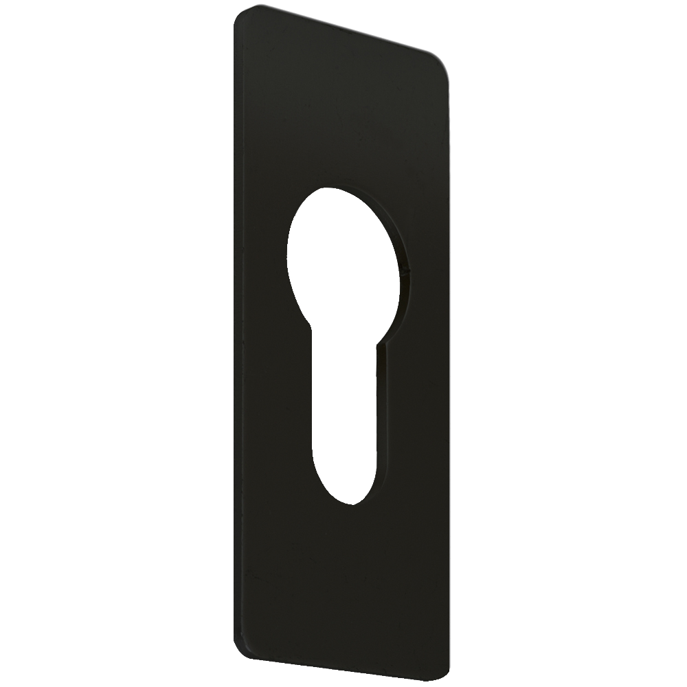 ALPRO Euro Escutcheon Black