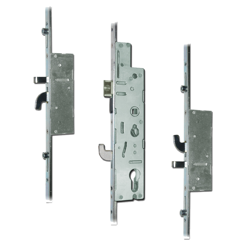 FULLEX XL Lever Operated Latch & Hookbolt - 2 Hook, 2 Anti-Lift & 4 Roller 35/92