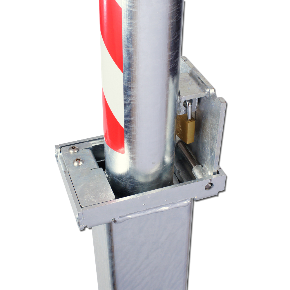 AUTOPA Retractapost Padlocked Retractable Parking Post 500mm x 76mm