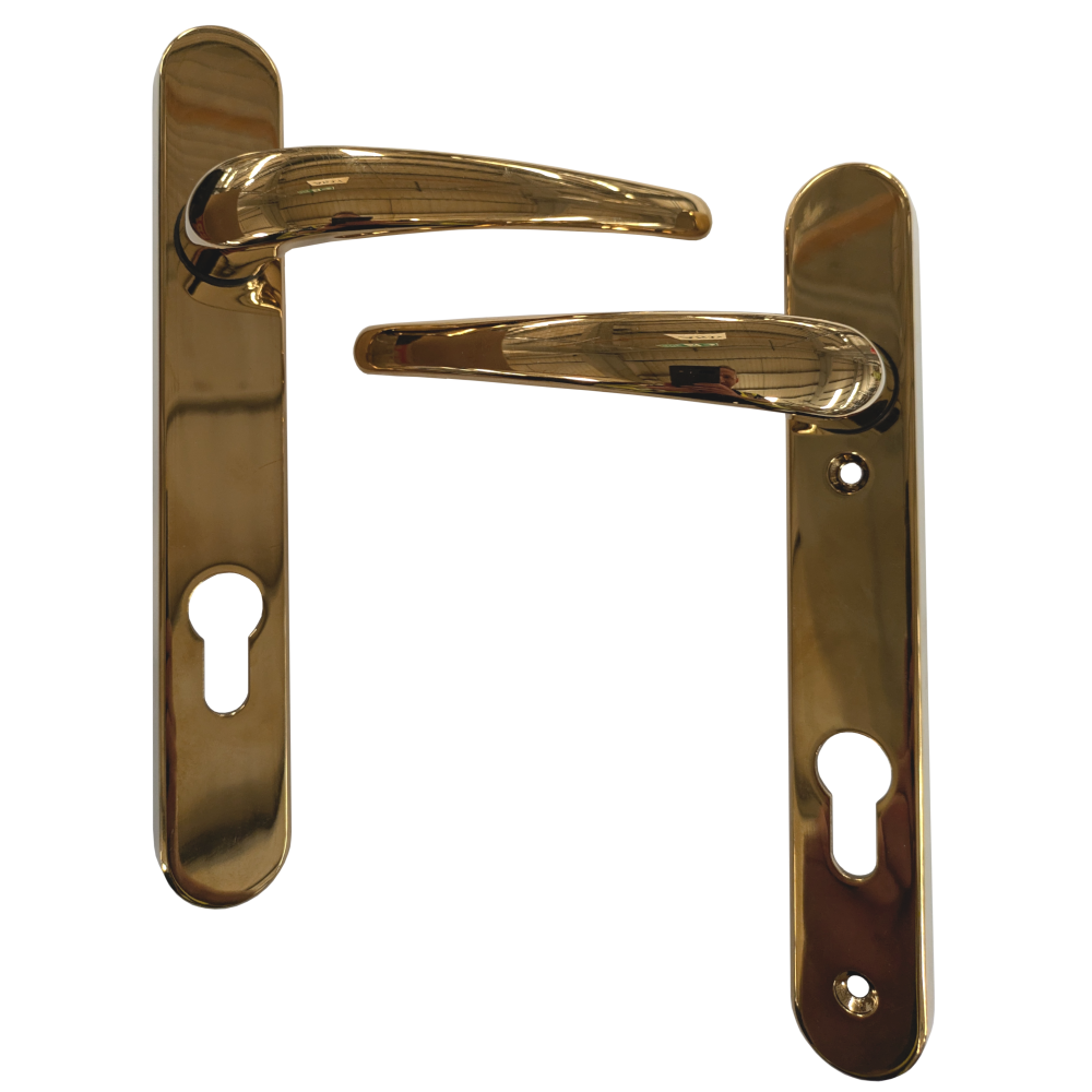 ERA Classic 92PZ UPVC Lever/Lever UPVC Furniture 3295 Gold - PVD Gold