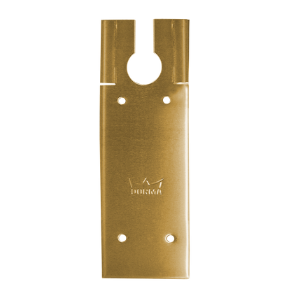 DORMAKABA Cover Plate To Suit BTS75V Satin Brass