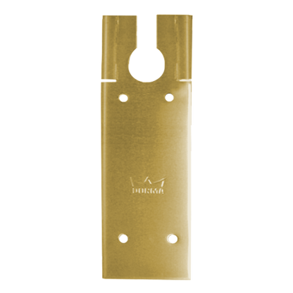 DORMAKABA Cover Plate To Suit BTS80 Satin Brass