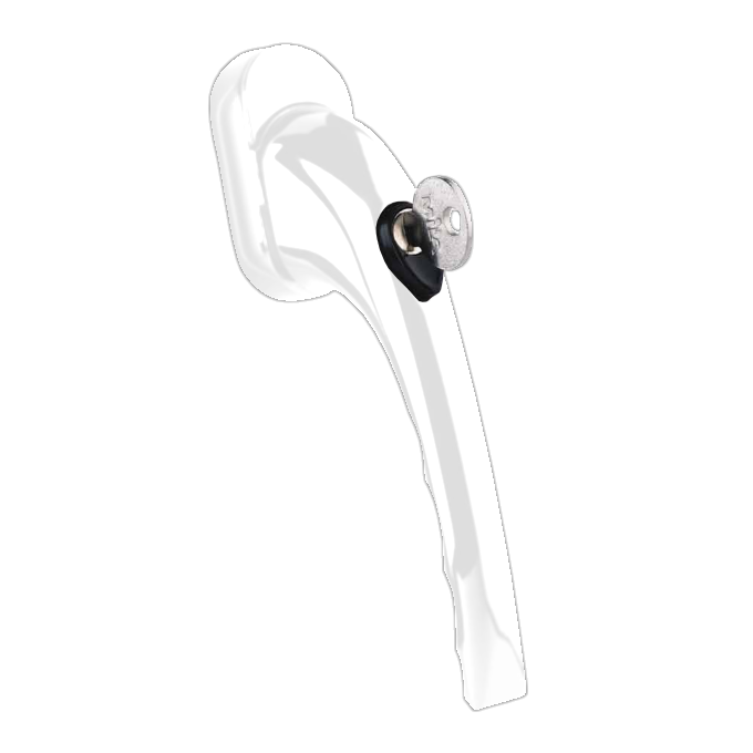 MILA ProLinea Inline TBT Locking Handle White