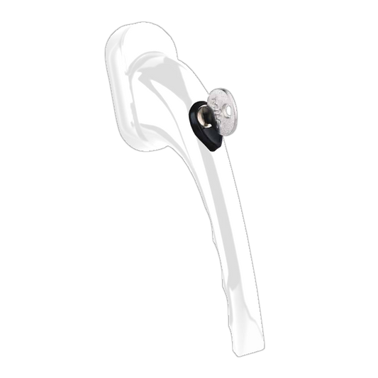 MILA ProLinea Inline TBT Locking Handle White