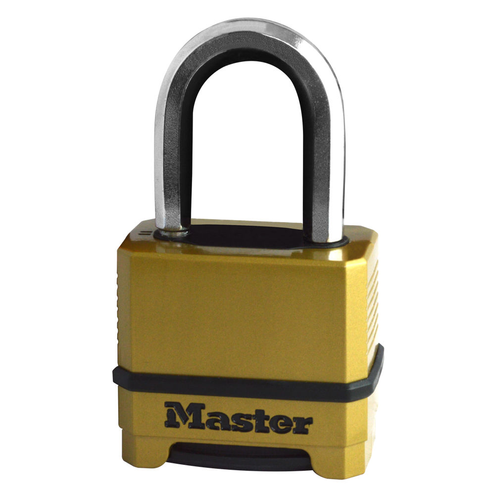 MASTER LOCK M175EUR 4 Digit Combination Thermo Padlock M175EURDLF 38mm Shackle - Boron Alloy Steel