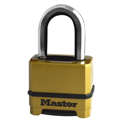 MASTER LOCK M175EUR 4 Digit Combination Thermo Padlock M175EURDLF 38mm Shackle - Boron Alloy Steel