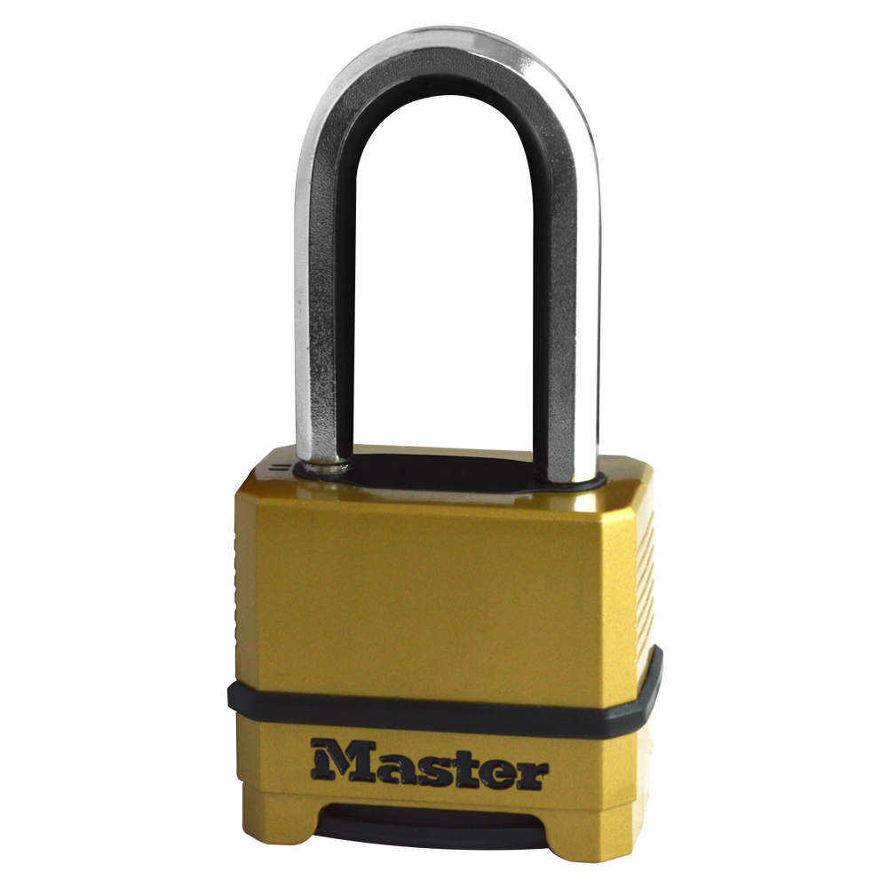 MASTER LOCK M175EUR 4 Digit Combination Thermo Padlock M175EURDLH 51mm Shackle - Boron Alloy Steel