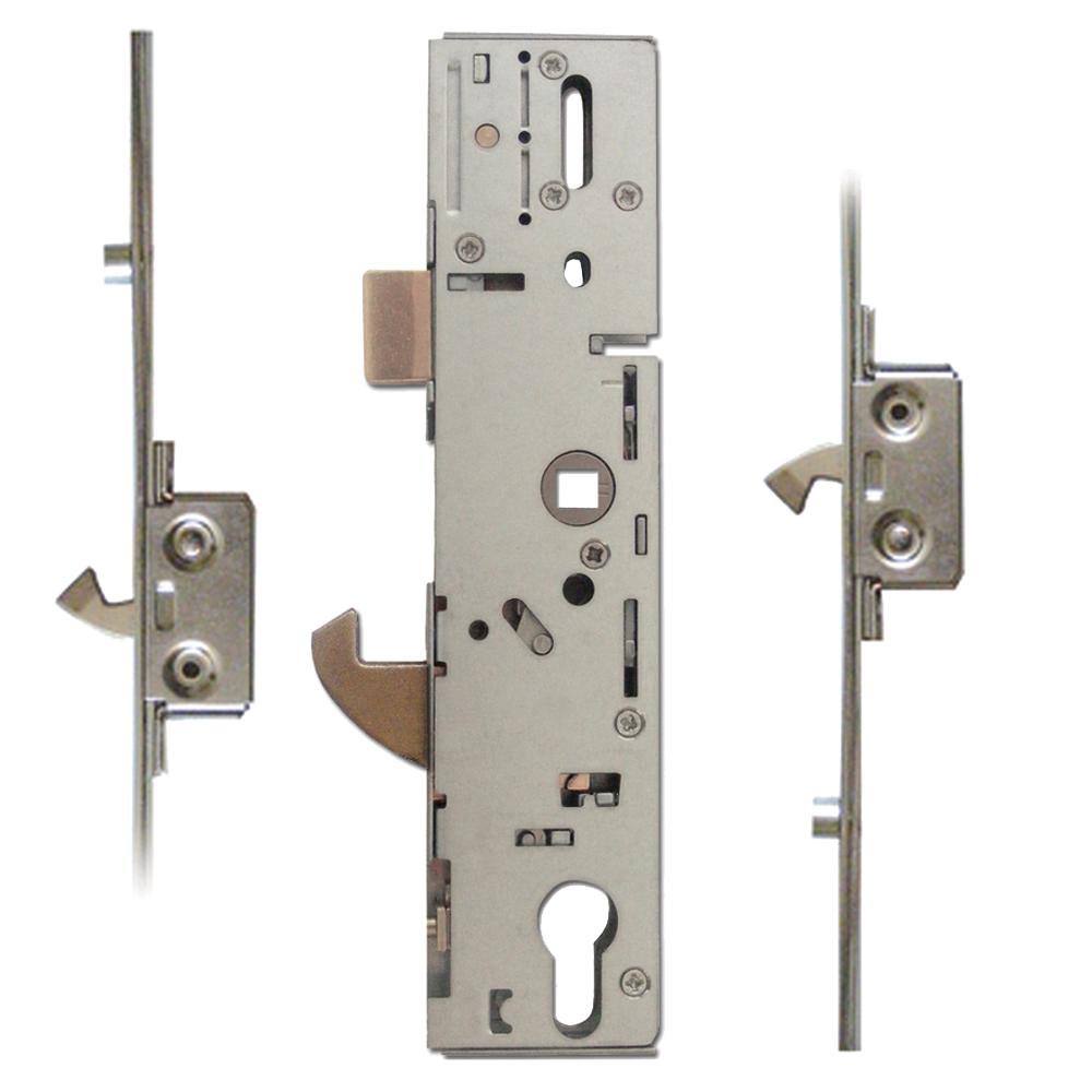 ERA 6635 Lever Operated Latch & Hook Split Spindle 16mm - 2 Hook & 2 Roller 35/92 6635-00-85AA