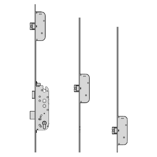 GU Secury Auto A3 1770 Multipoint Lock - 3 Deadlocks 35/92 6-36037-59-0-1