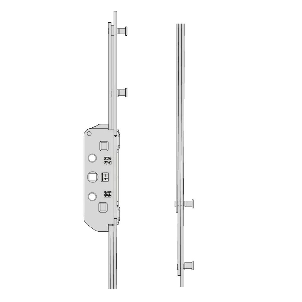 MACO GR RAIL Reach 185 Espag Rod 20mm 600mm GR3 206827