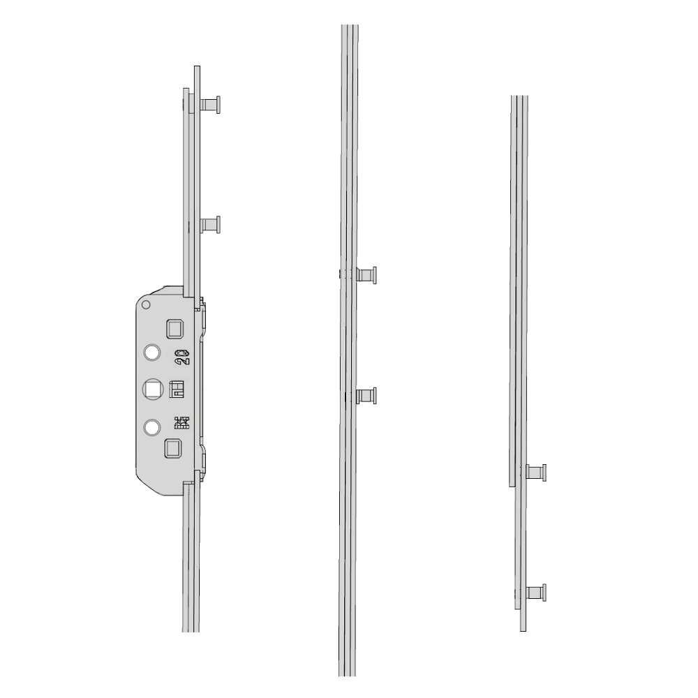 MACO GR RAIL Reach 185 Espag Rod 20mm 1000mm GR5 206829