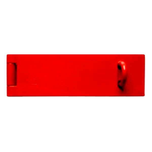 MORGAN ACS150 Hasp & Staple To Suit ACL Padlock ACL150 Hasp & Staple - Red (Powder Coated)