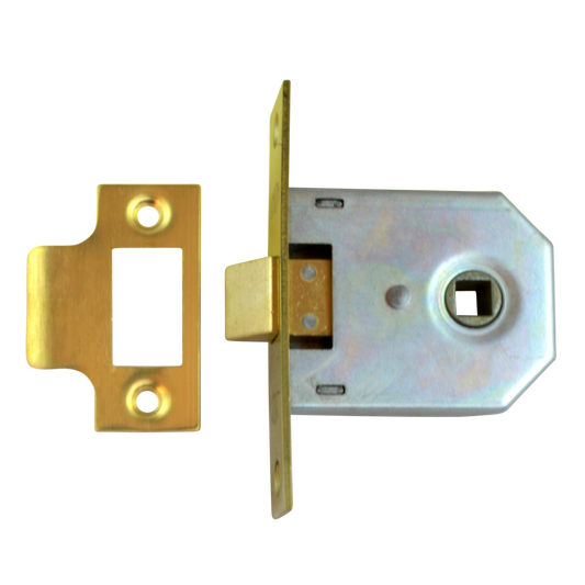 UNION 2642 Mortice Latch 64mm - Polished Brass