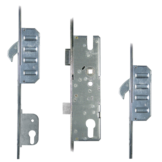 WINKHAUS Cobra Long Lever Operated Latch & Deadbolt Split Spindle - 2 Hook & Lockout 55/92 Lockout 35mm 16mm Faceplate