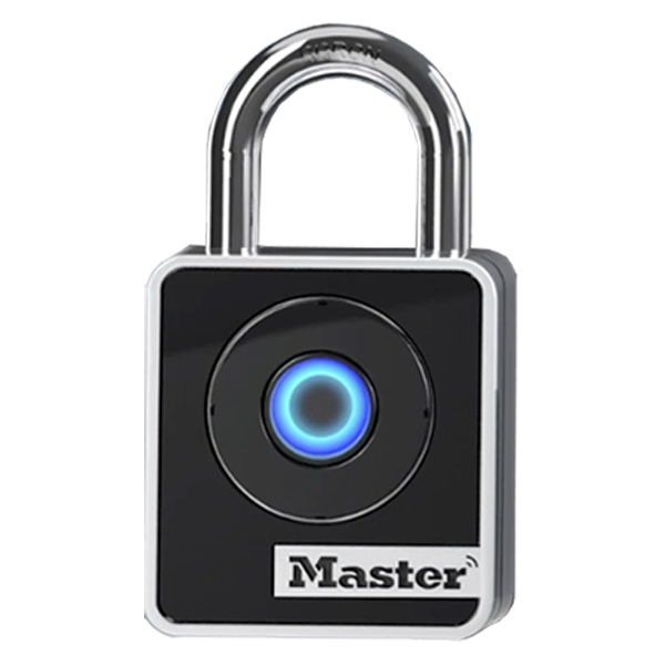 MASTER LOCK Internal Open Shackle Bluetooth Padlock 47mm 4400EURD - Boron Carbide