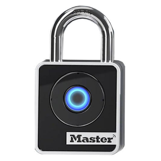 MASTER LOCK Internal Open Shackle Bluetooth Padlock 47mm 4400EURD - Boron Carbide