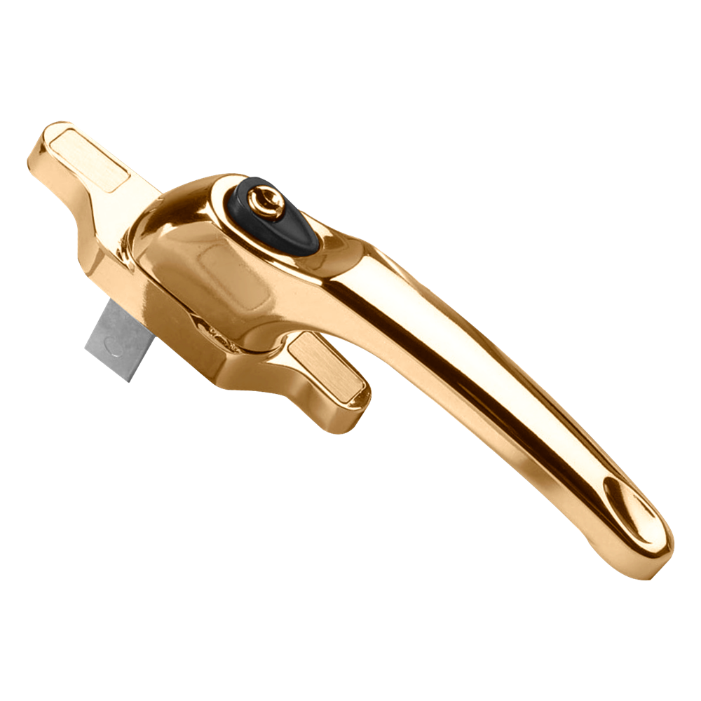 ERA 48mm Cadenza Window Handle Left Handed - Brass