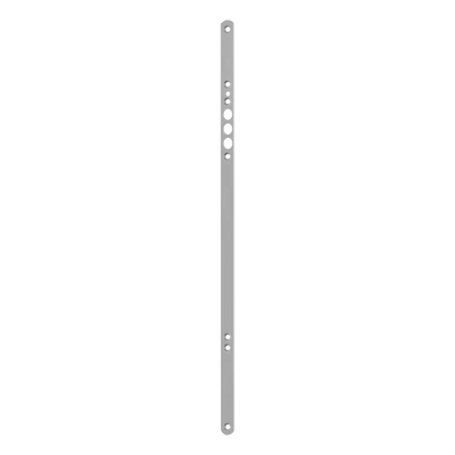 GU SECUREconnect 200 Faceplate Timber 20 x 2.5mm - Silver