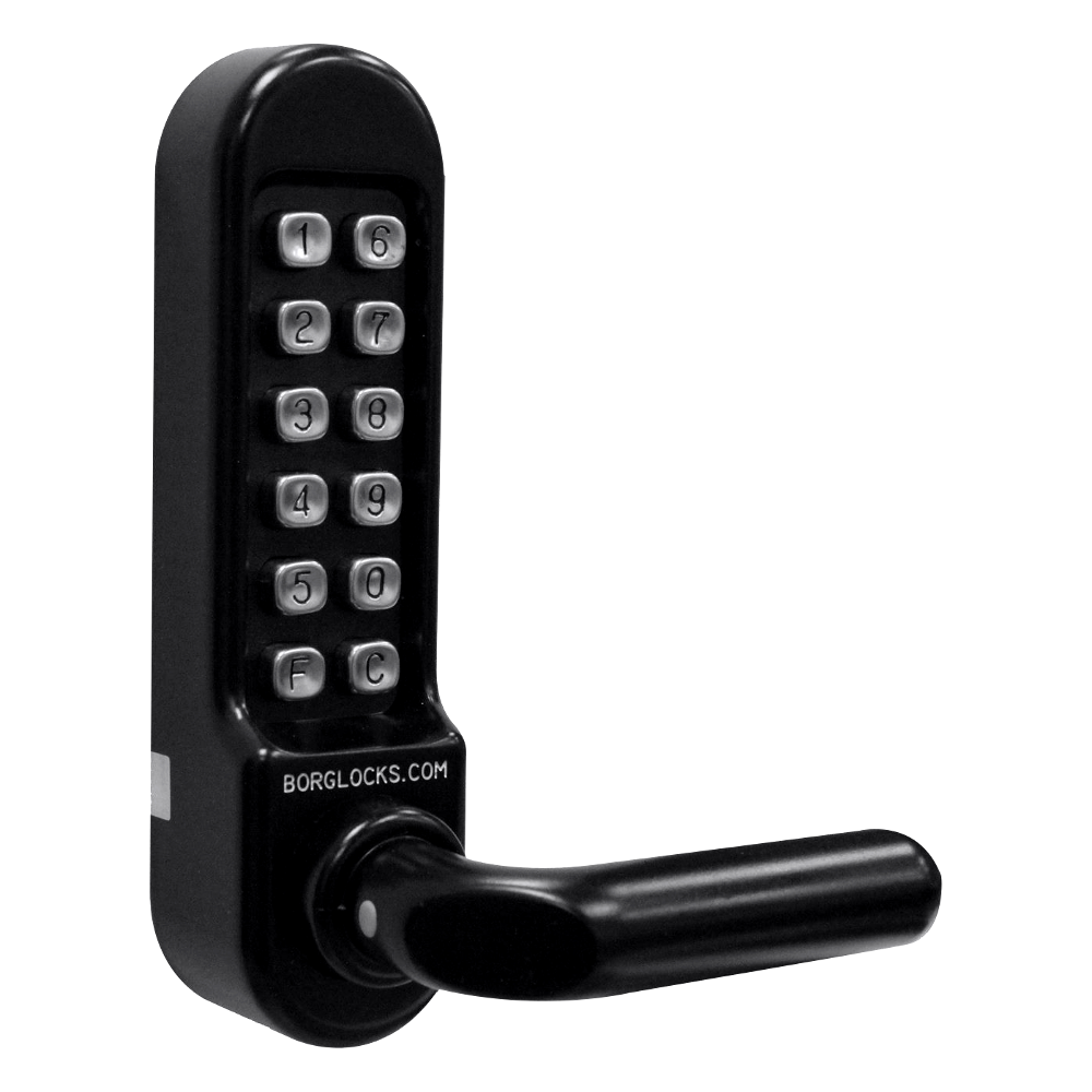 BORG LOCKS BL5201 Marine Grade Pro Digital Lock BL5201MG - Black (Marine Grade Pro)