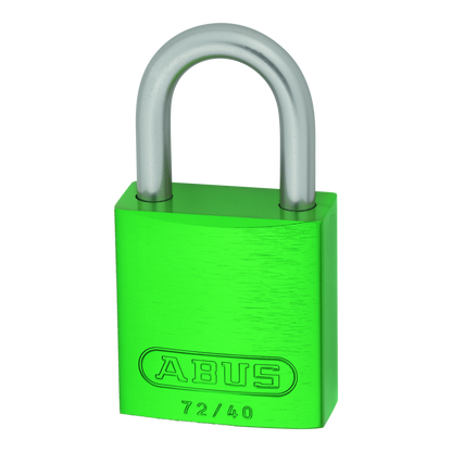 ABUS 72LL/40 Anti-Rust Love Lock Padlock Fresh Green