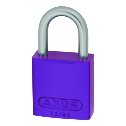 ABUS 72LL/40 Anti-Rust Love Lock Padlock Lilac